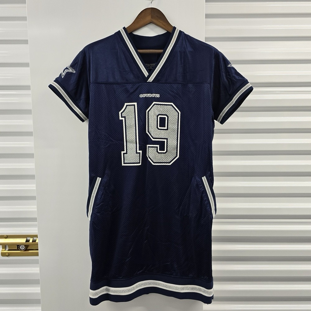 Dallas Cowboys Miles Austin #19 Women's 2XL Jersey Dress Rhinestone NFL